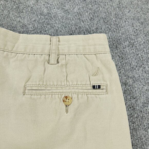 Nautica Shorts Men's Size 36 Brown Tan The Deck Short Chino Pockets Classic 36x8 - Picture 12 of 16
